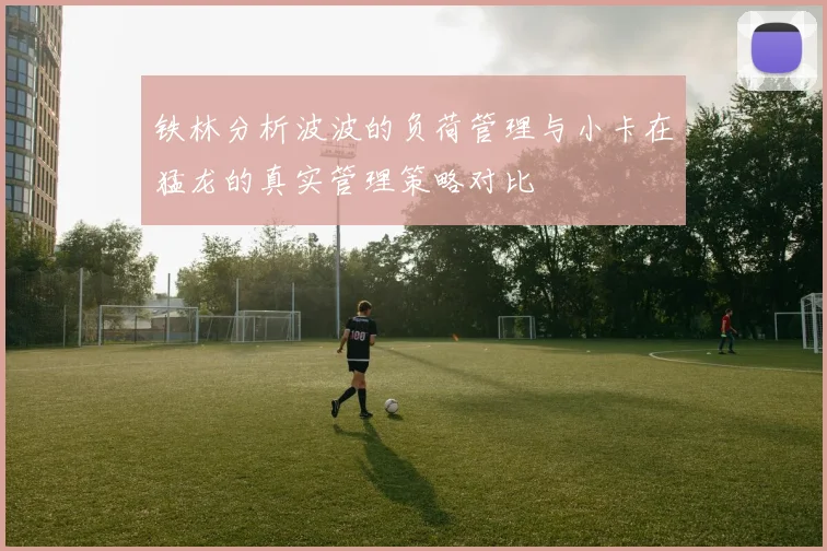 铁林分析波波的负荷管理与小卡在猛龙的真实管理策略对比