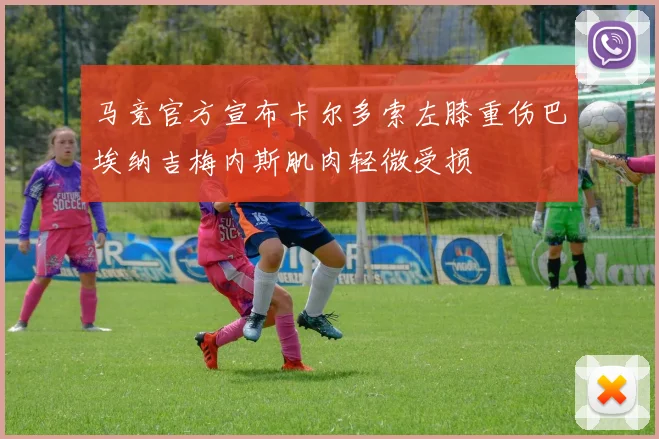 马竞官方宣布卡尔多索左膝重伤巴埃纳吉梅内斯肌肉轻微受损